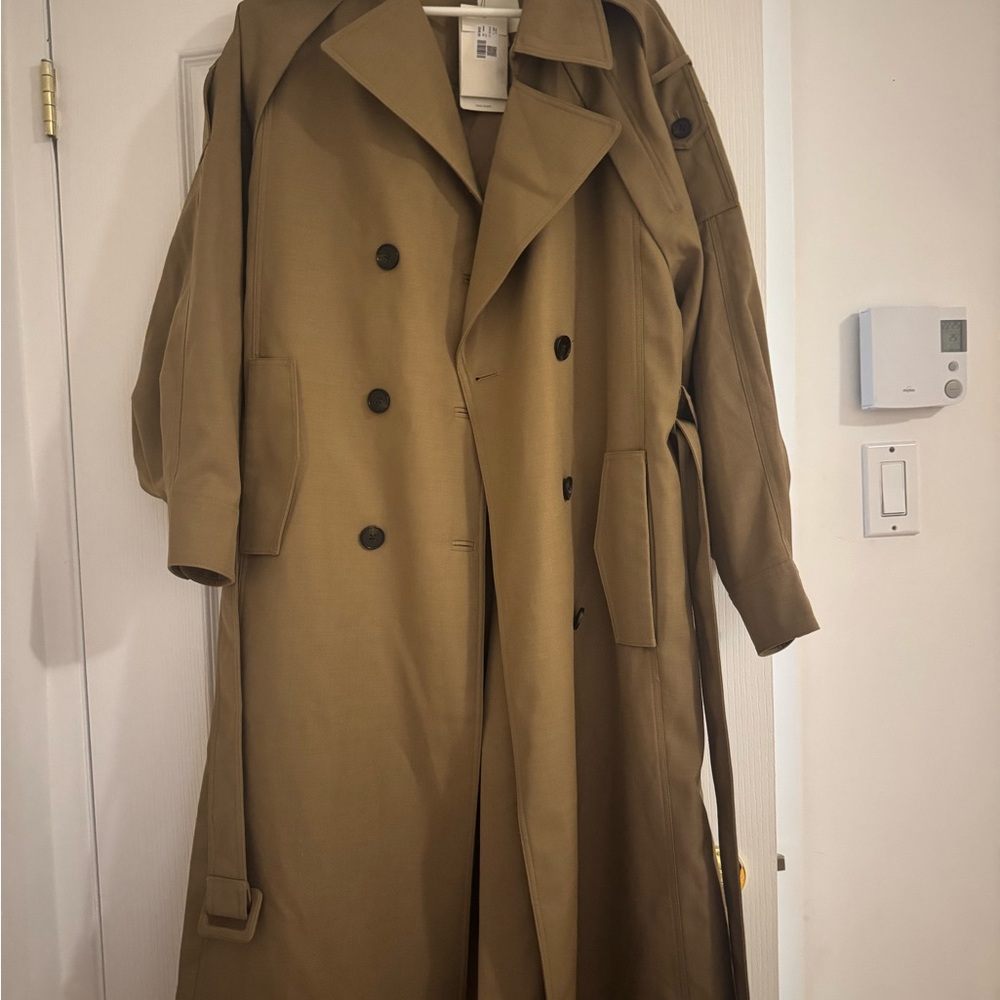RW&CO. Wool Blend Coat in Tan